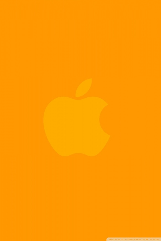 Best Orange Apple Wallpaper HD Picture