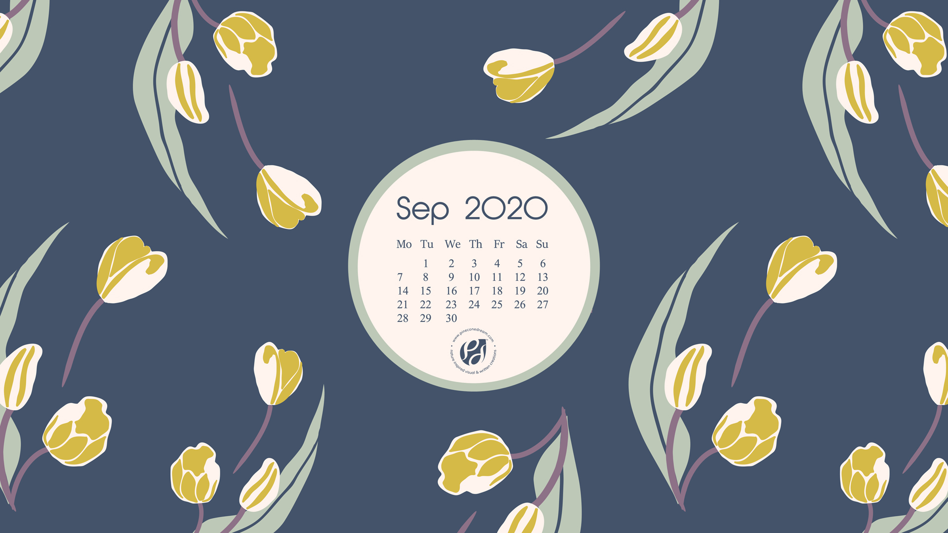 Sep Calendar Wallpaper Printable Planner Illustrated