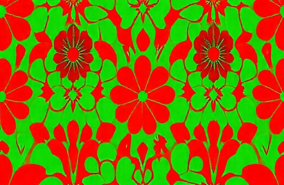 Red And Green Wallpaper