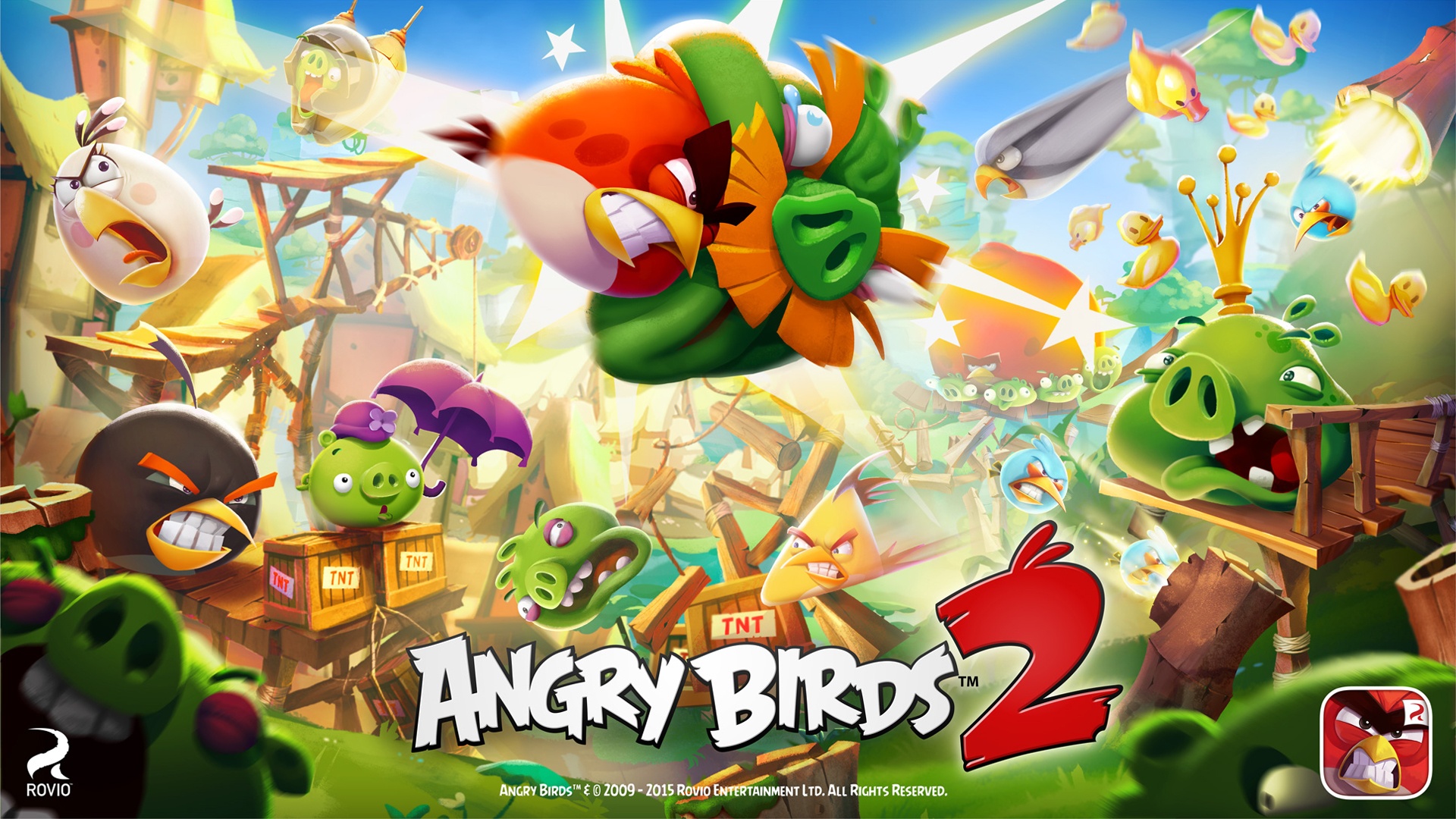 Angry Birds 2 Game Wallpapers HD Wallpapers