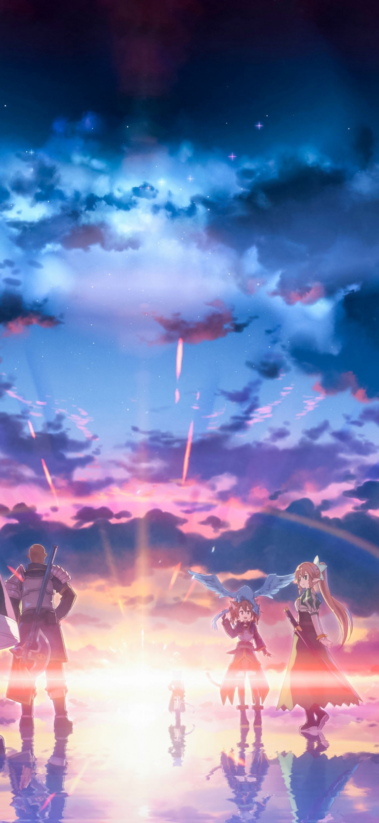 Sword Art Online Swords iPhone Wallpaper