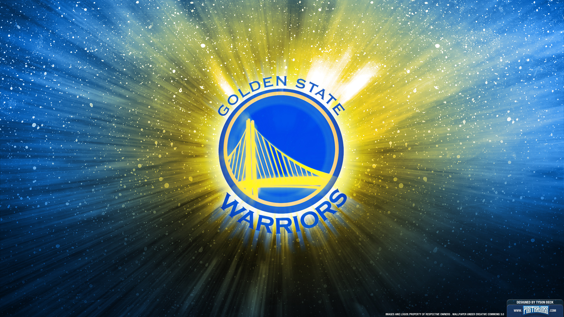 Nba Golden State Warriors Team Logo Widescreen HD Wallpaper