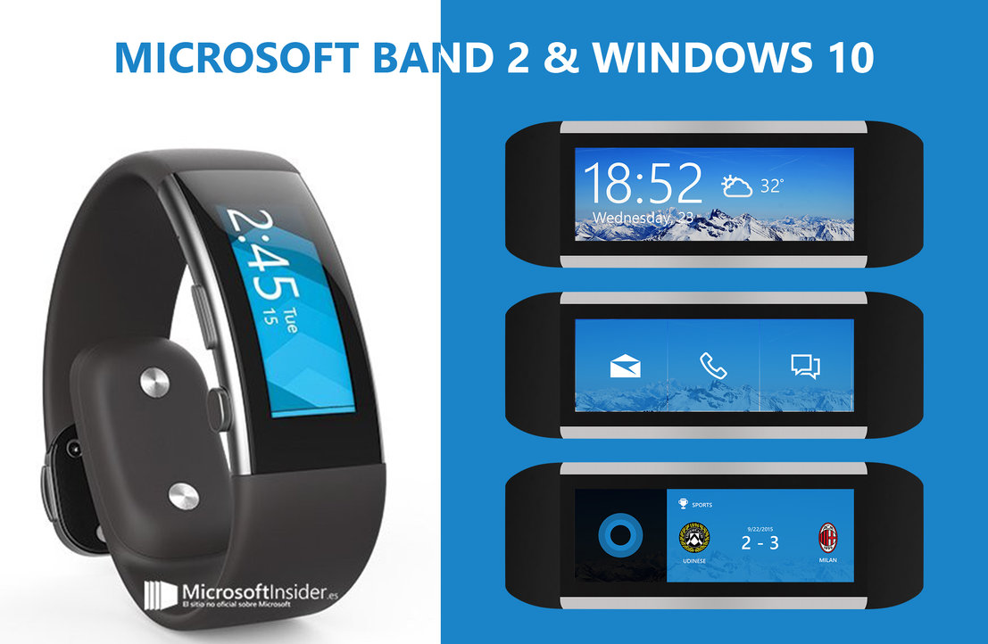 Microsoft Band And Windows Link By Armend07