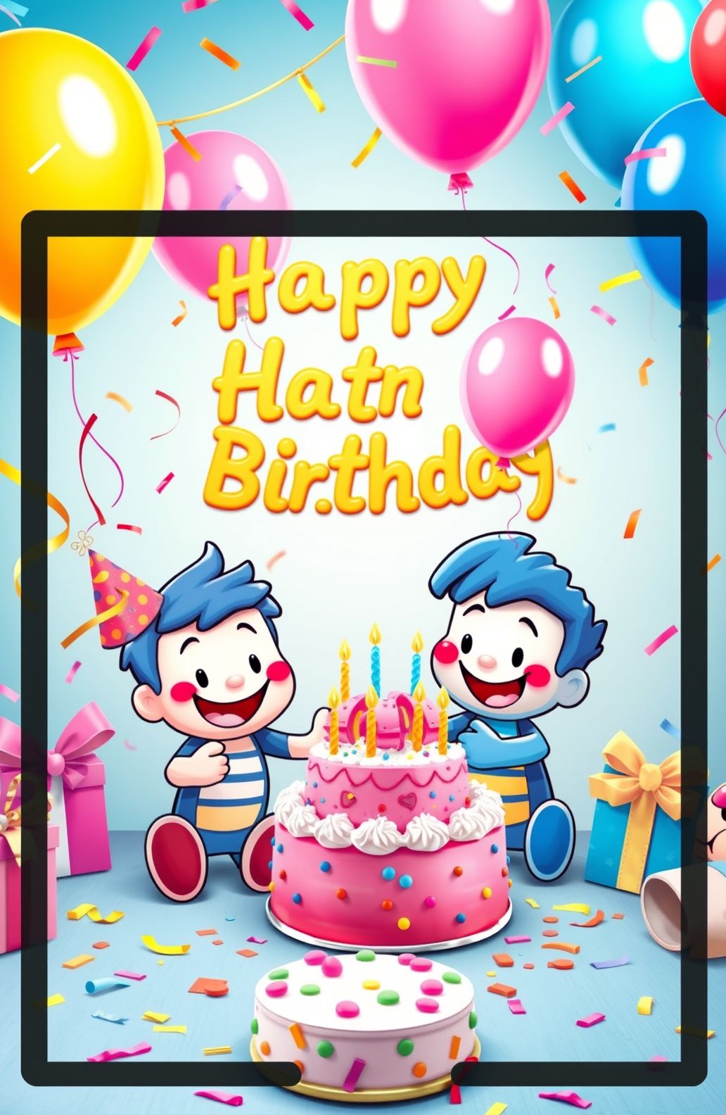 Cocomelon Happy BirtHDay Wallpaper