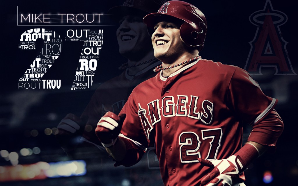 Mike Trout MLB Los Angeles Angels baseman baseball Michael Nelson Trout  HD wallpaper  Peakpx