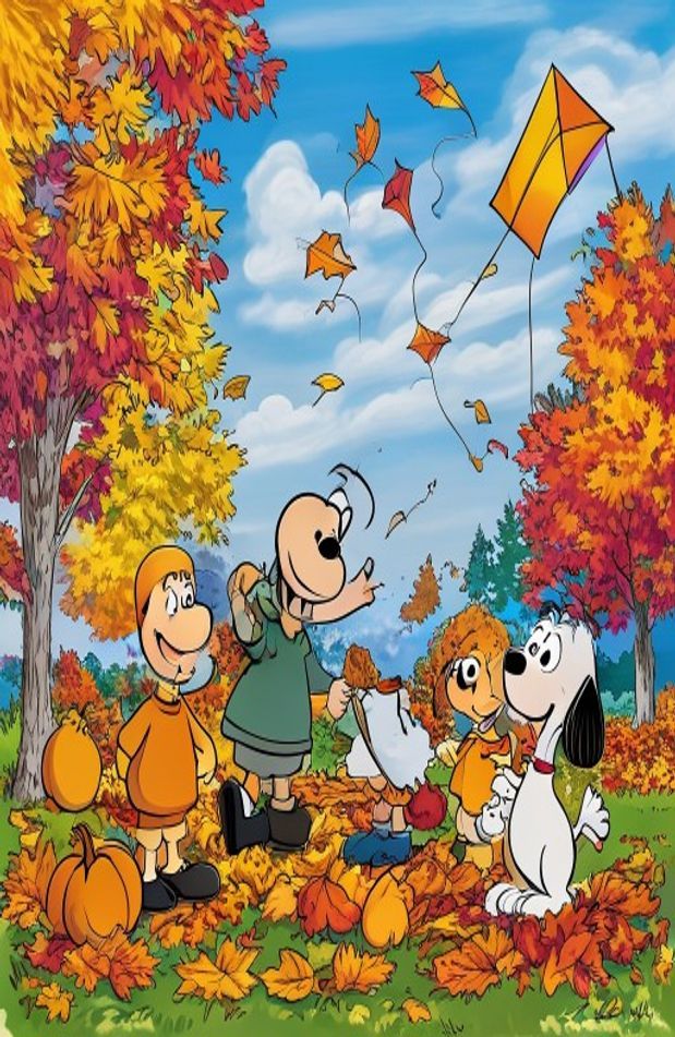 Peanuts Autumn Wallpaper