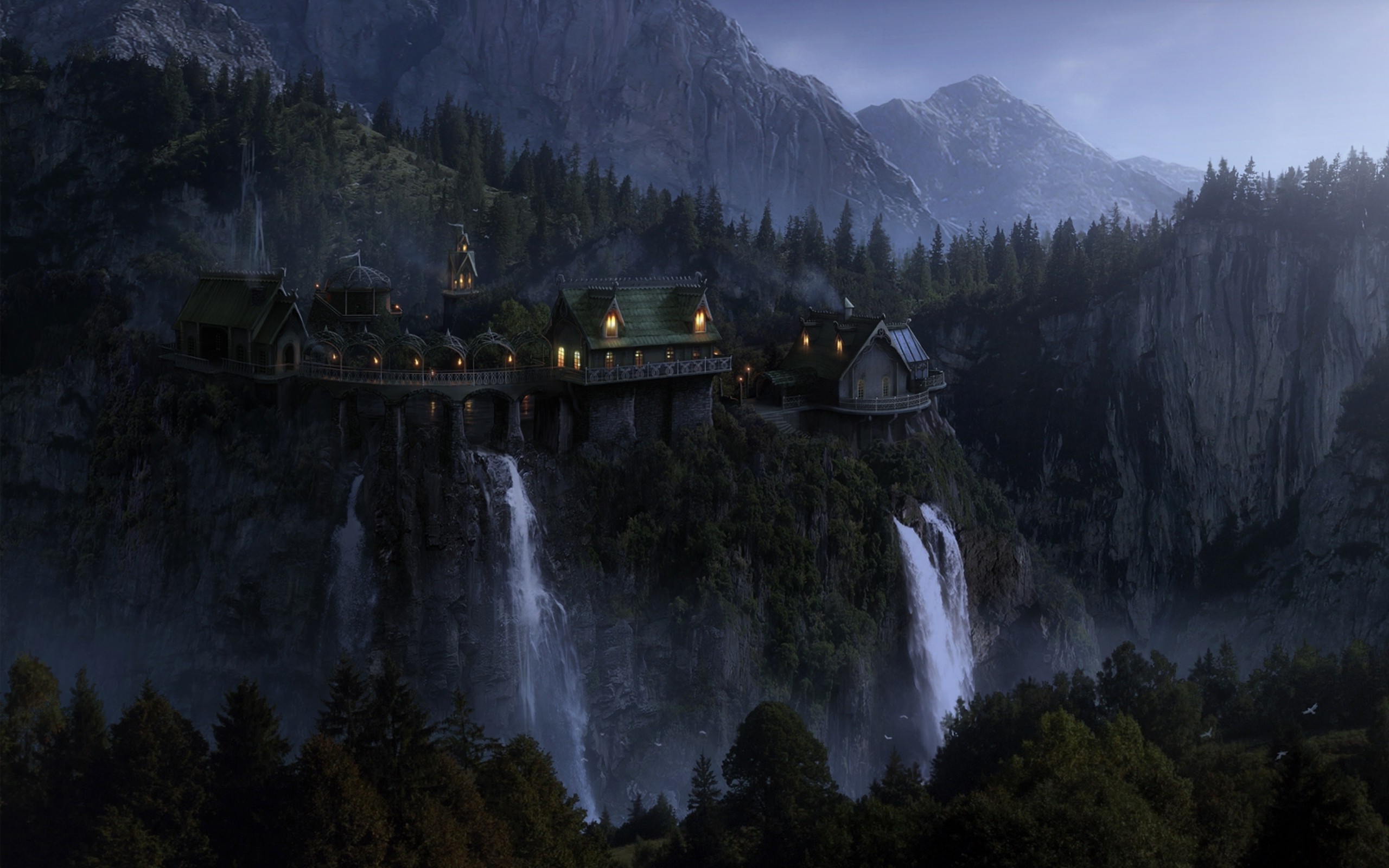 Free download The Lord Of The Rings Rivendell Wallpapers HD 2560x1600