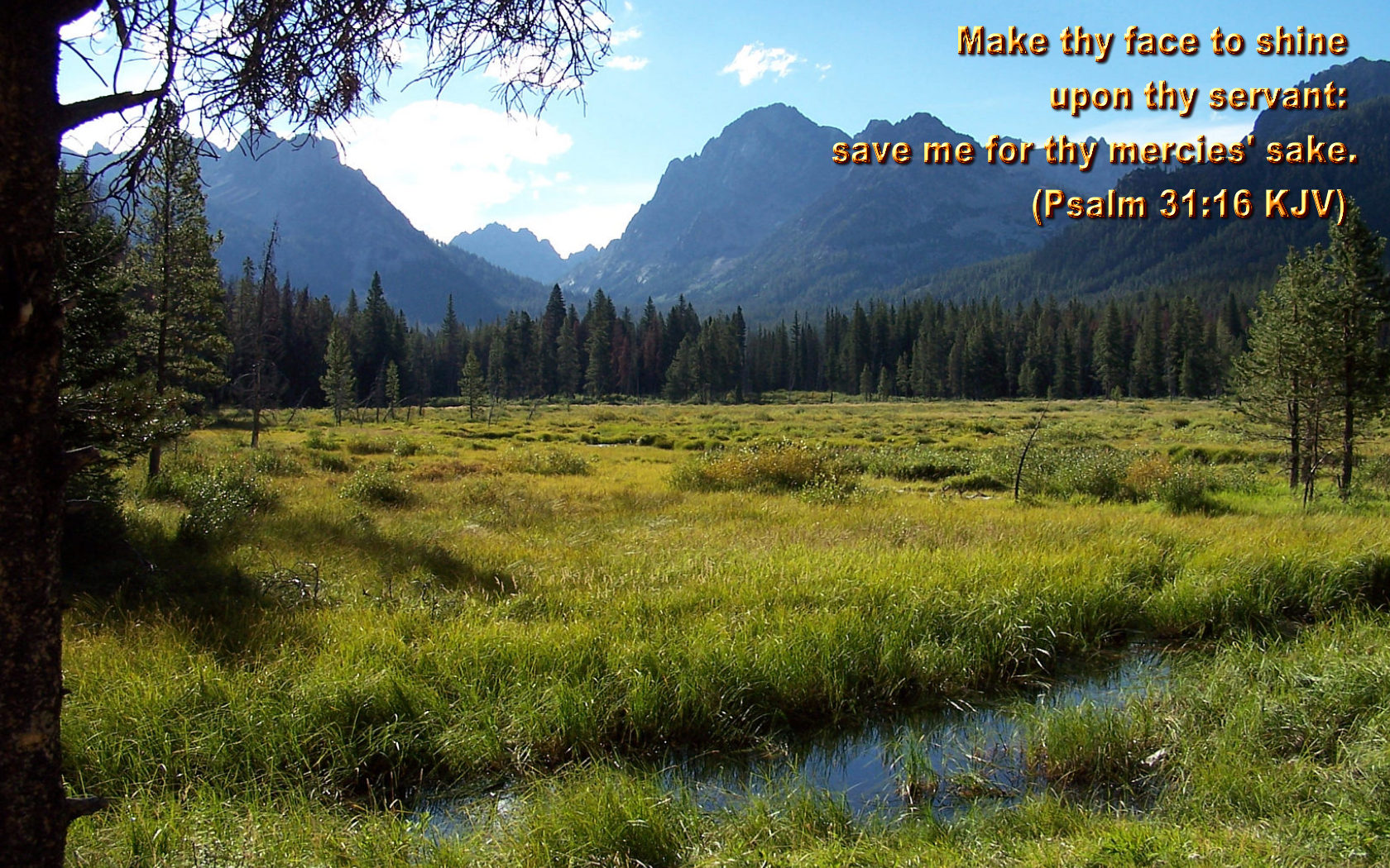 Bible Verse Wallpaper Set Is The Third Of Scenic
