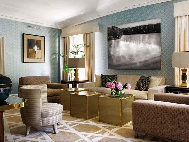 Living Room Ideas For Small Spaces With Wallpaper Bloombety
