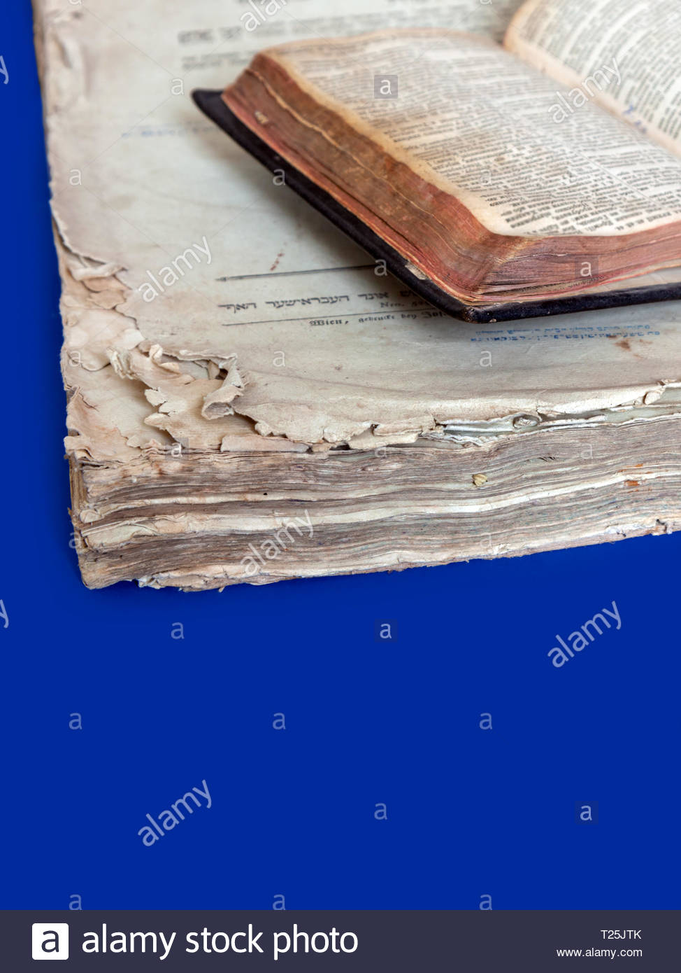 Free Download Old Book Cover Vintage Texture Isolated On Blue 