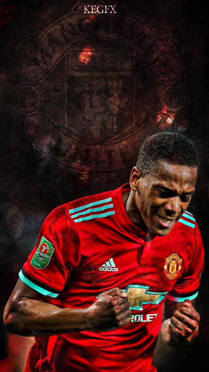 Anthony Martial Mobile Wallpaper By Newgengfx