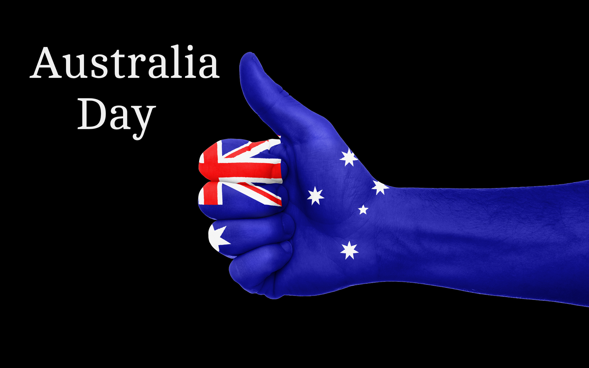 Thumbs Up To Australia Day HD Wallpaper Background Image