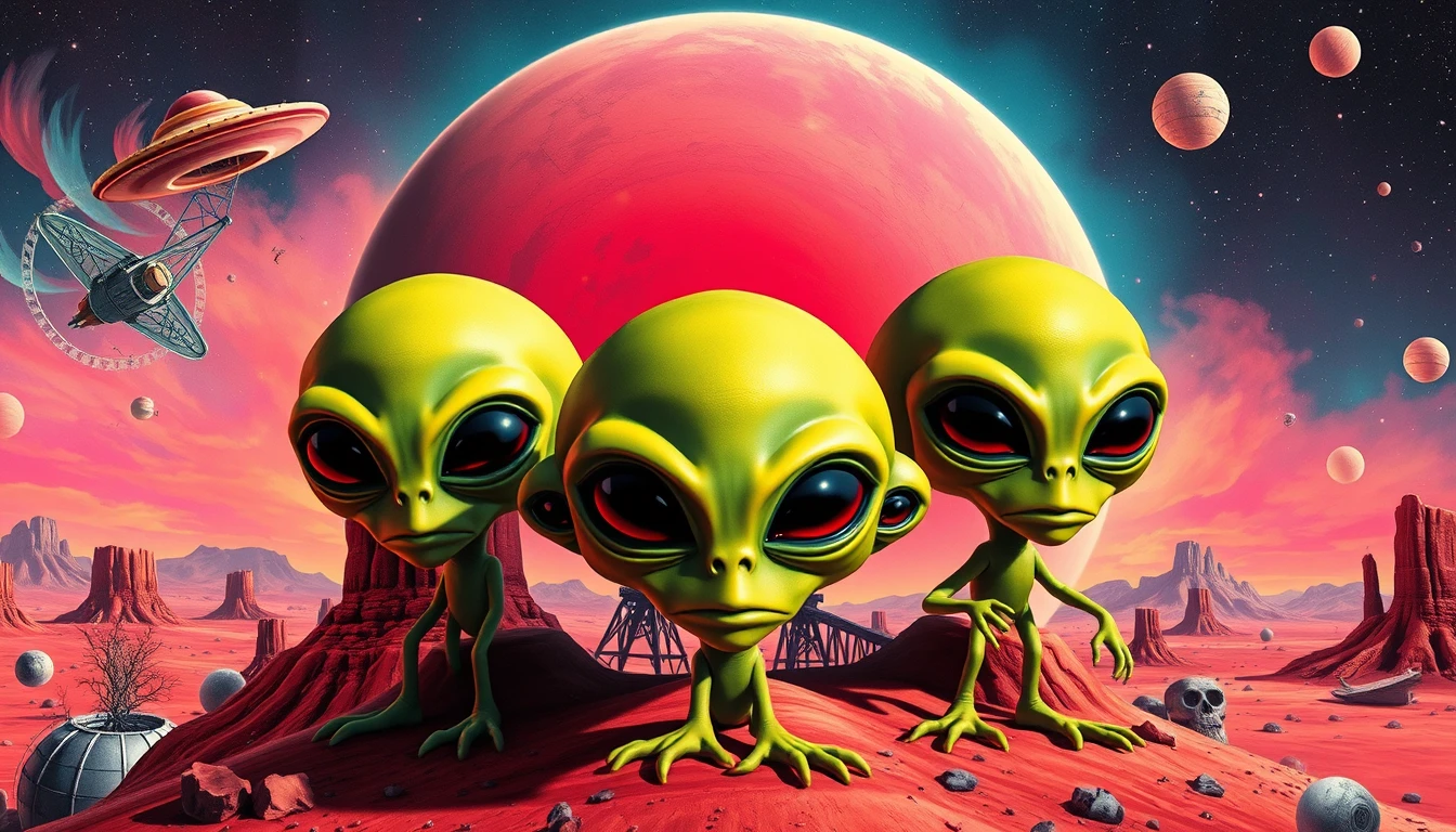 Mars Attacks Wallpaper