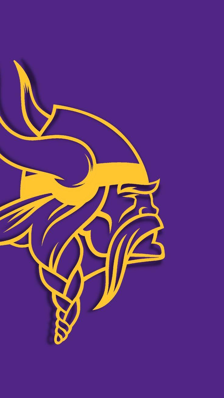 Minnesota Vikings Logo Gold Wallpaper