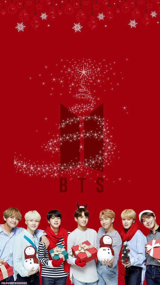 Bts Merry Christmas Wallpaper Topify Jimin Logo De