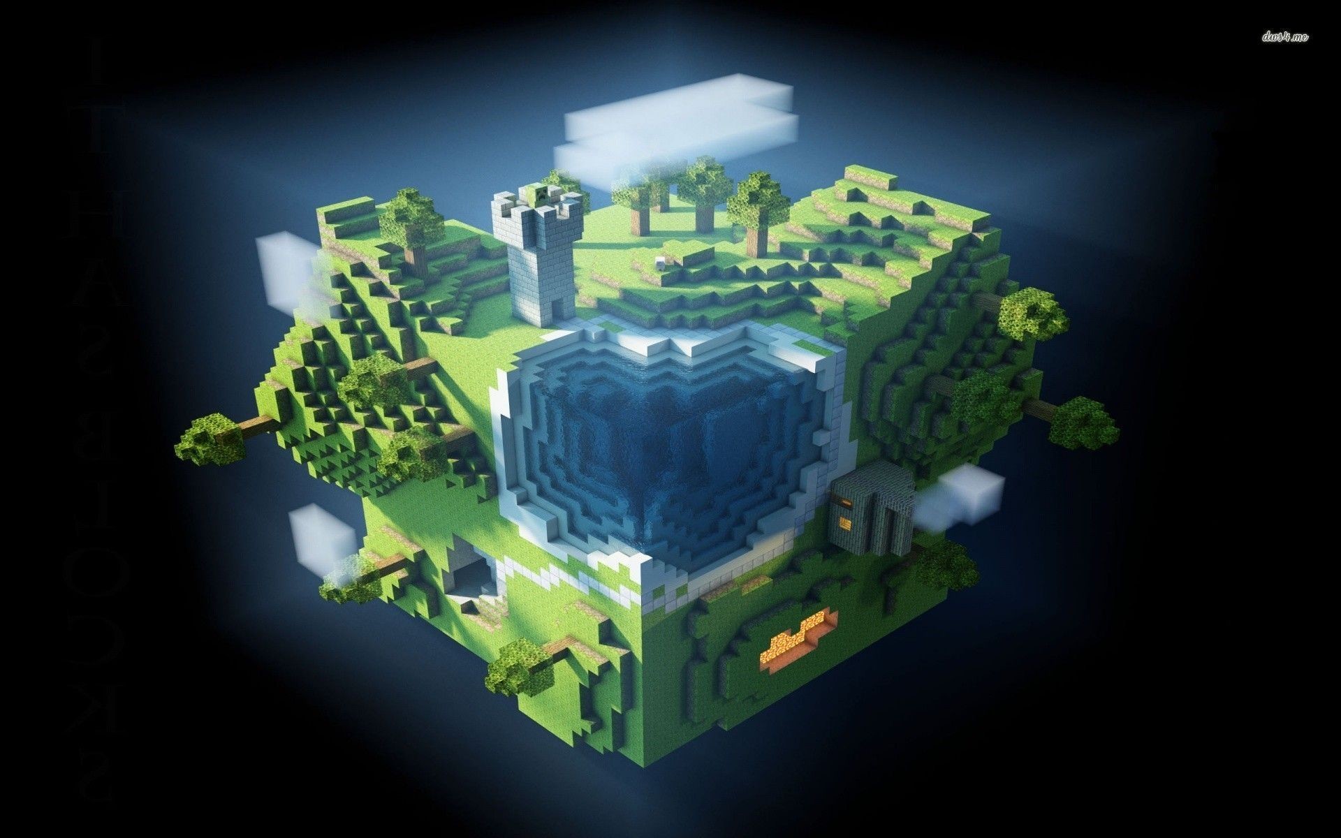 Cool Minecraft Background Image