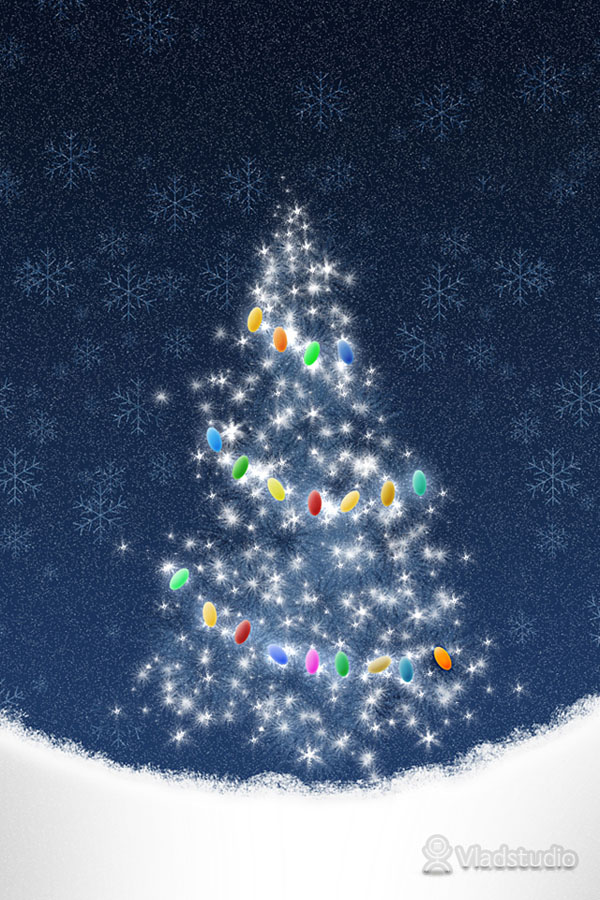 Beautiful Christmas iPhone Wallpaper Designmodo