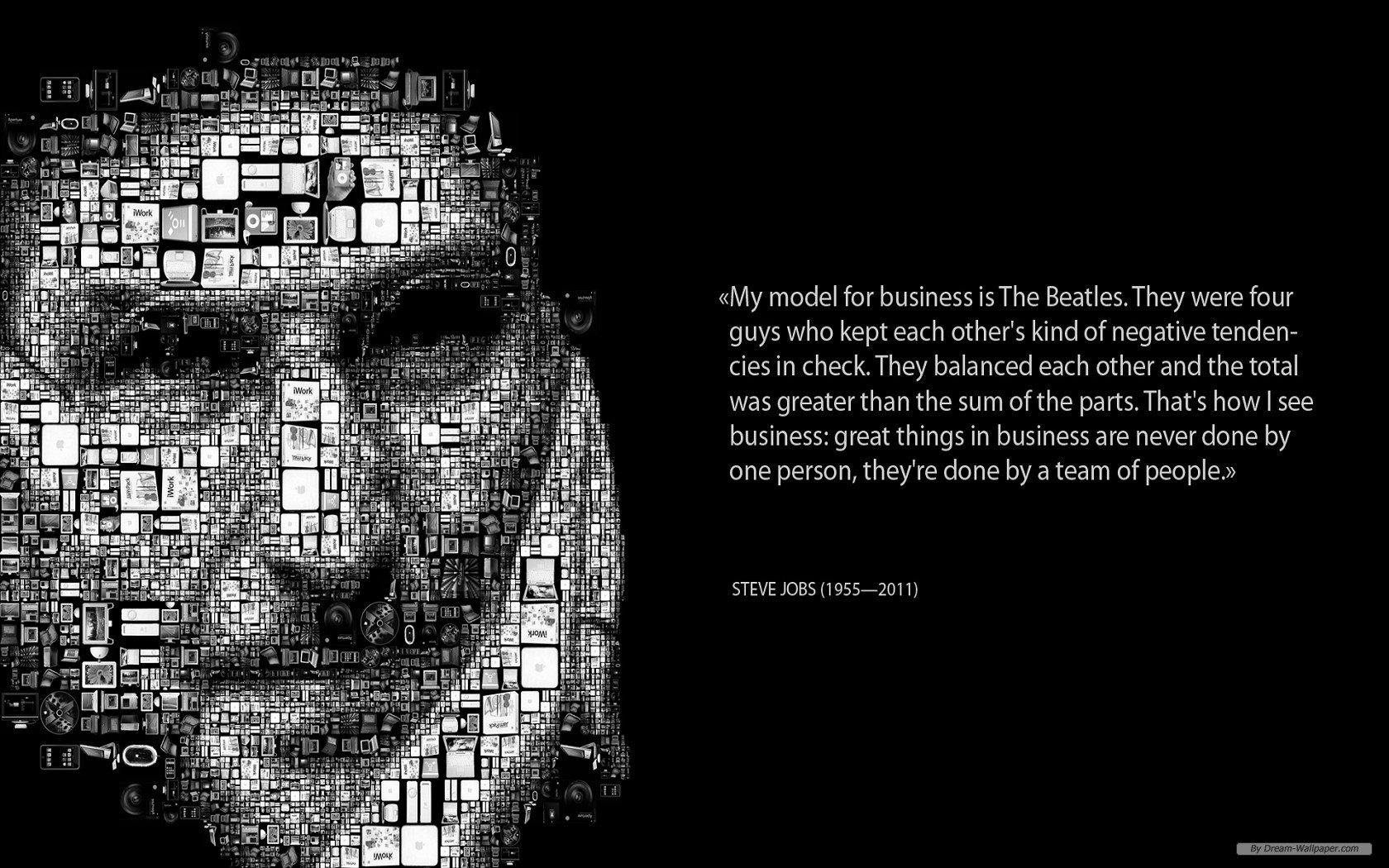Wallpaper Star Memoration Of Steve Jobs