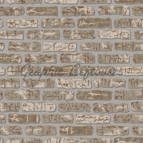 Grungy Brick Pattern Beige Gl Stock Image
