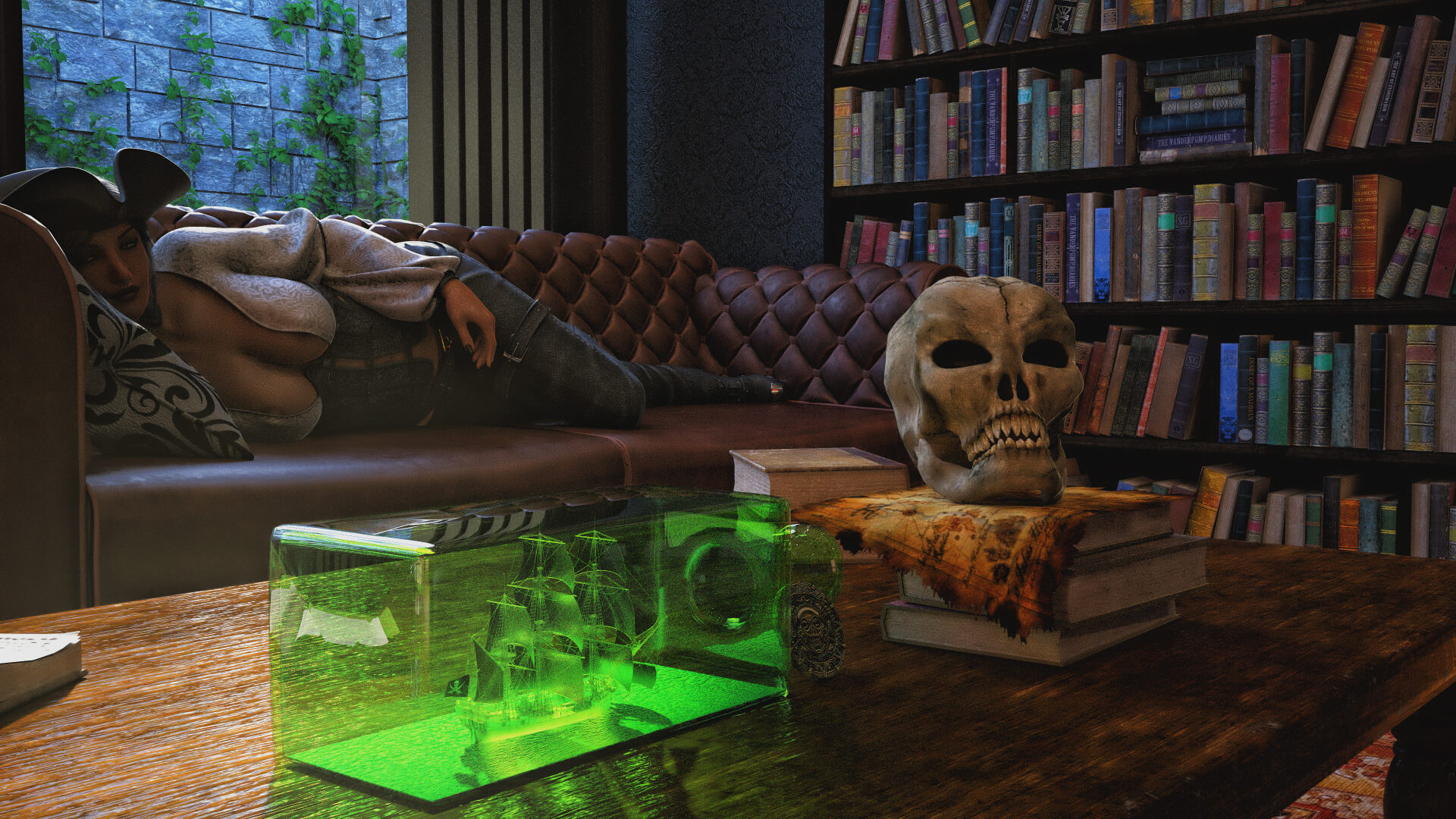 3d Ghost Wallpaper