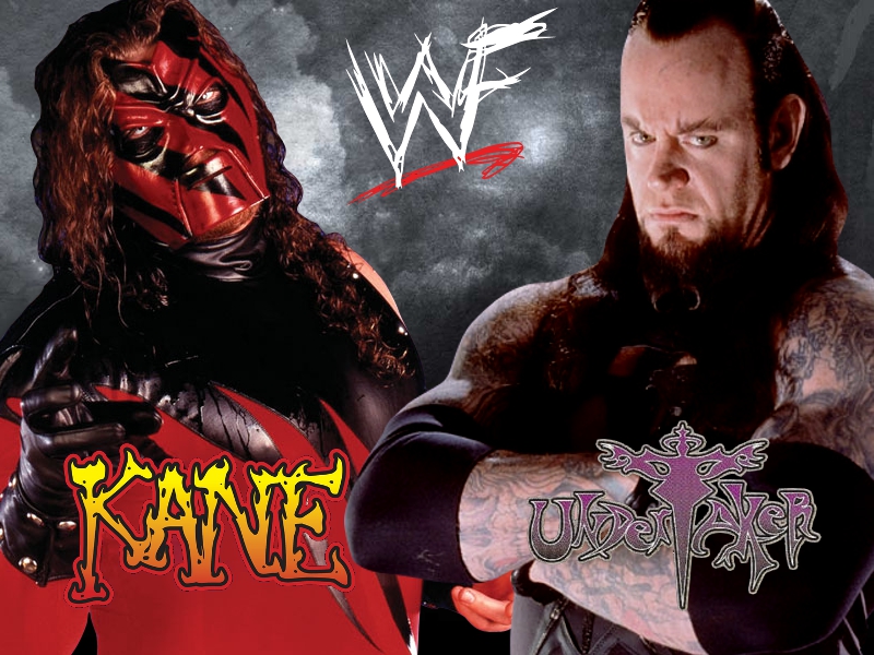 Kane And Undertaker Wallpaper Classic By Deviantfafnir