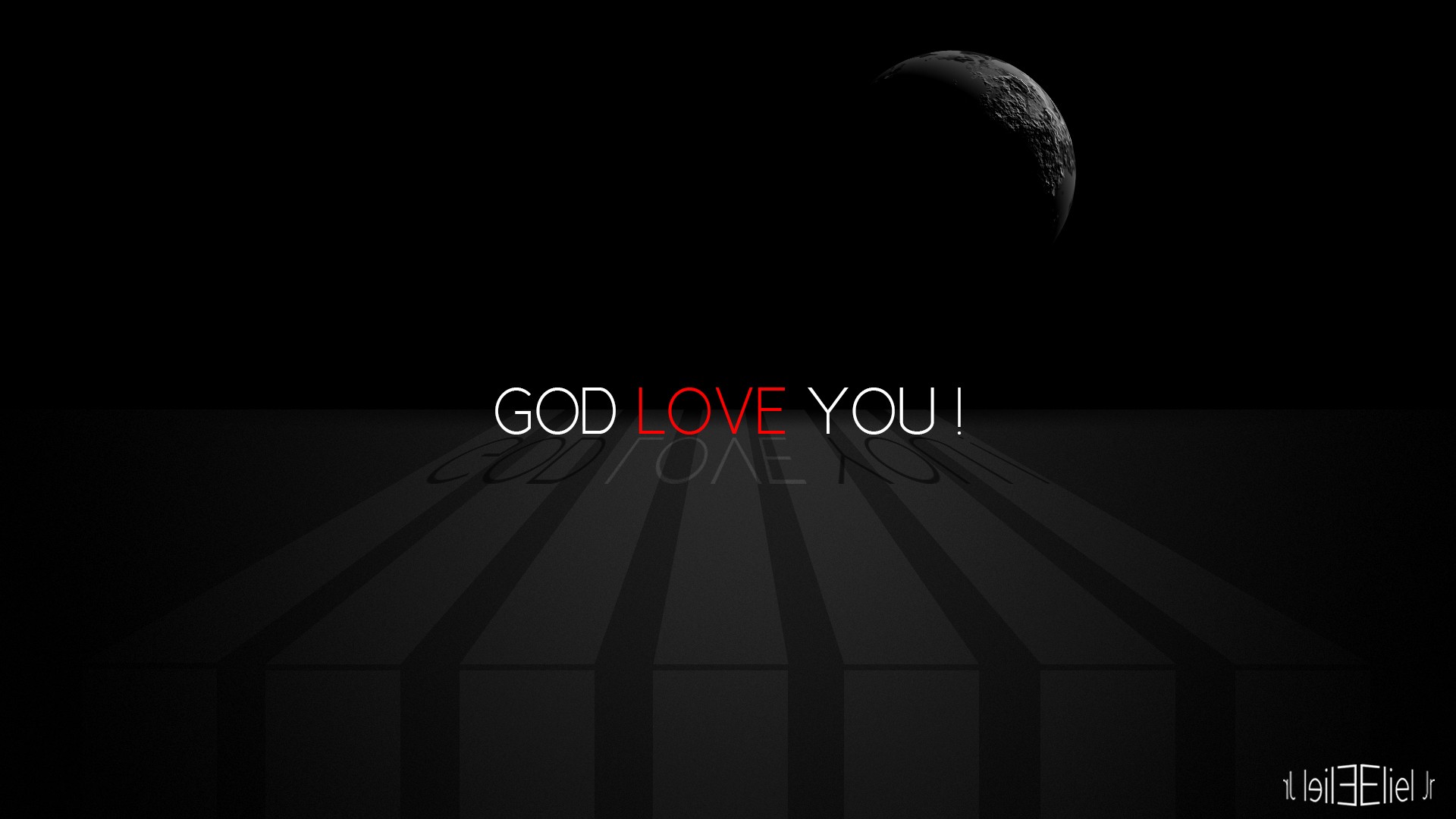 God Love Typography Wallpaper HD