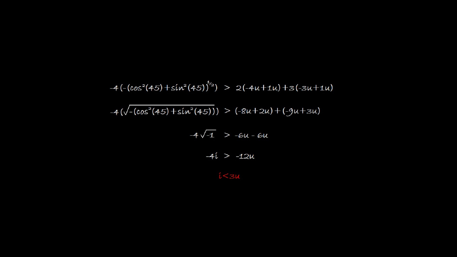 Mathematical Equation Wallpaper
