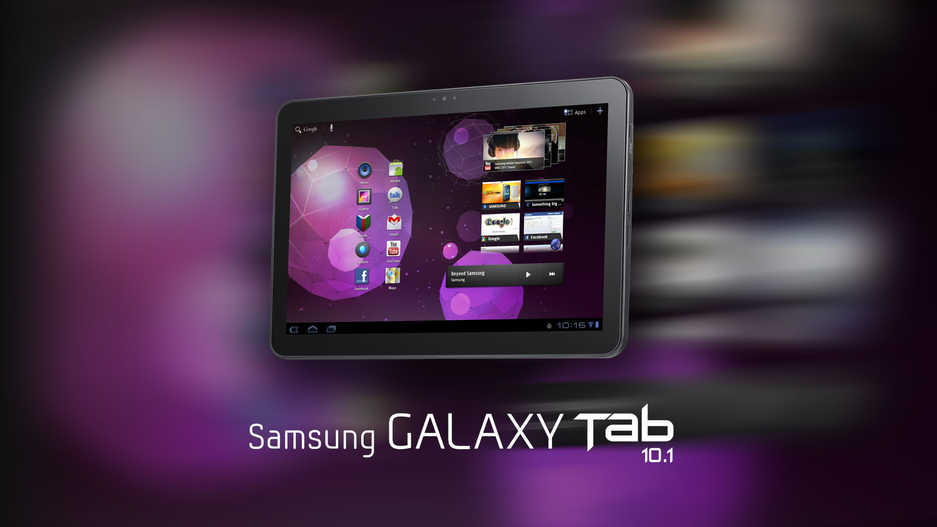New Samsung Galaxy Tab 1920x1080 HD Image Gadgets