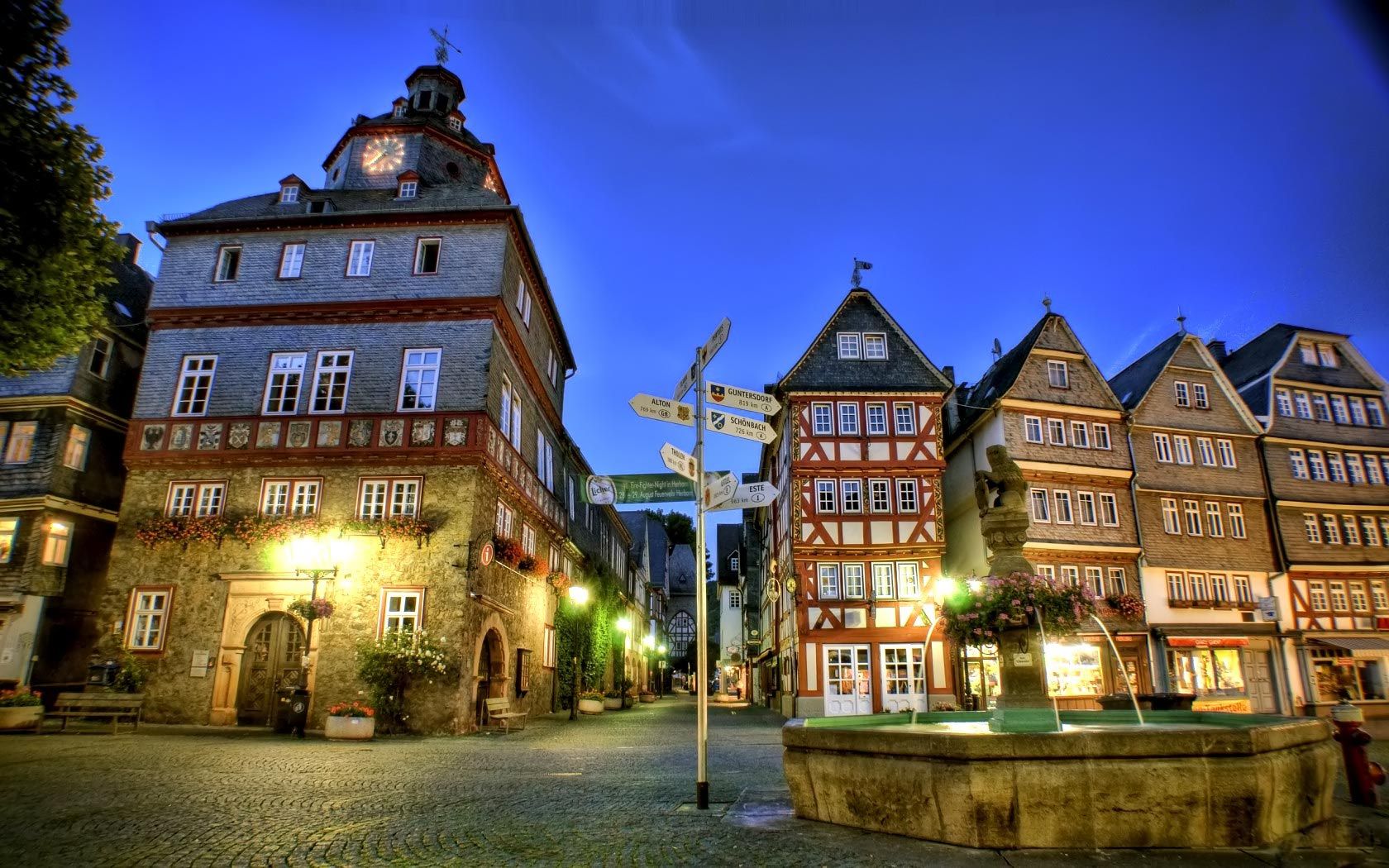 Herborn In The Middle Of Germany Has One Most Beautiful