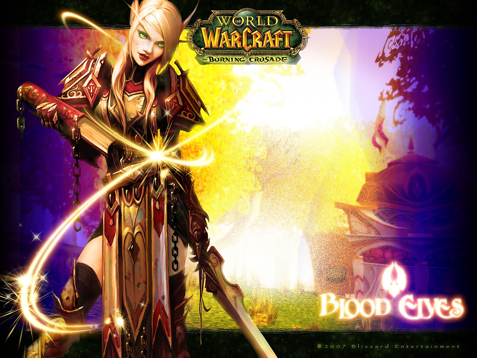 Elf Paladin Games World Of Warcraft The Burning Crusade Wallpaper