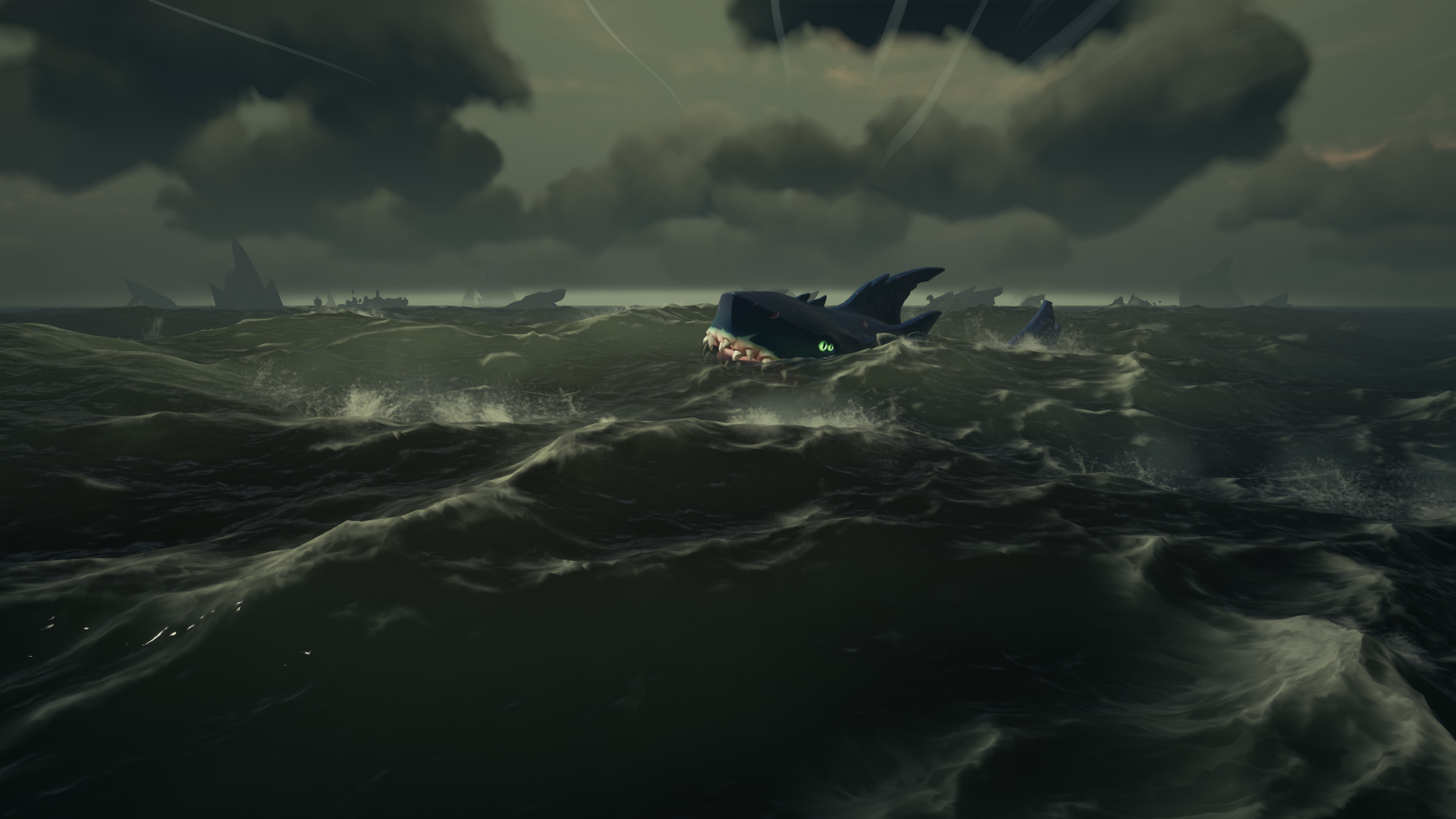 Guide To Fighting The Megalodon Sea Of Thieves Kevduit