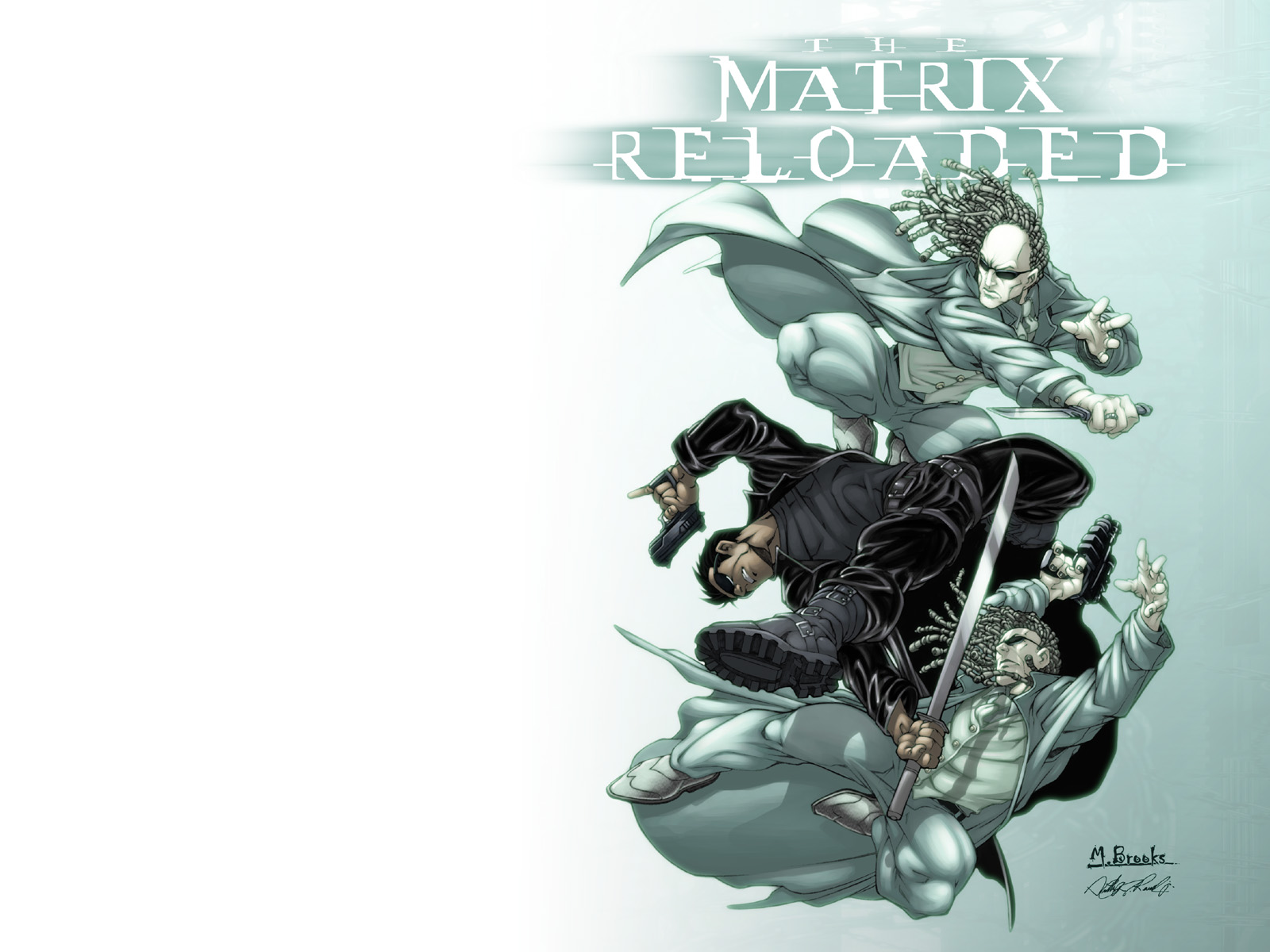 Matrix Reloaded Wallpaper by evangelinos 1600x1200