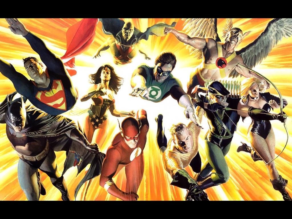 Justice League of America by Alex Ross TapetkyCZ   wallpapers