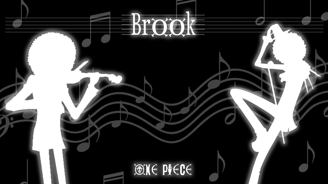 Brook One Piece Wallpaper Brook one piece by nano140795