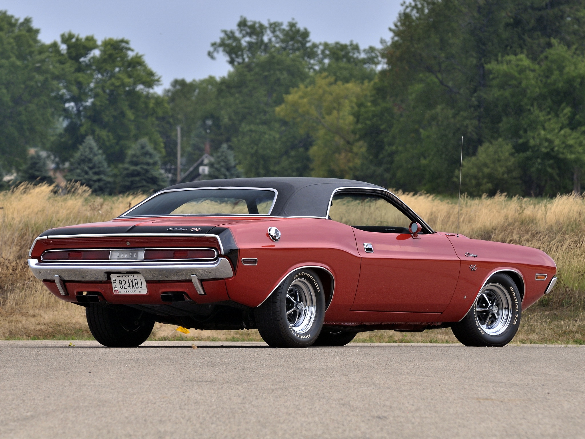 Dodge Challenger R T Muscle Classic F Wallpaper