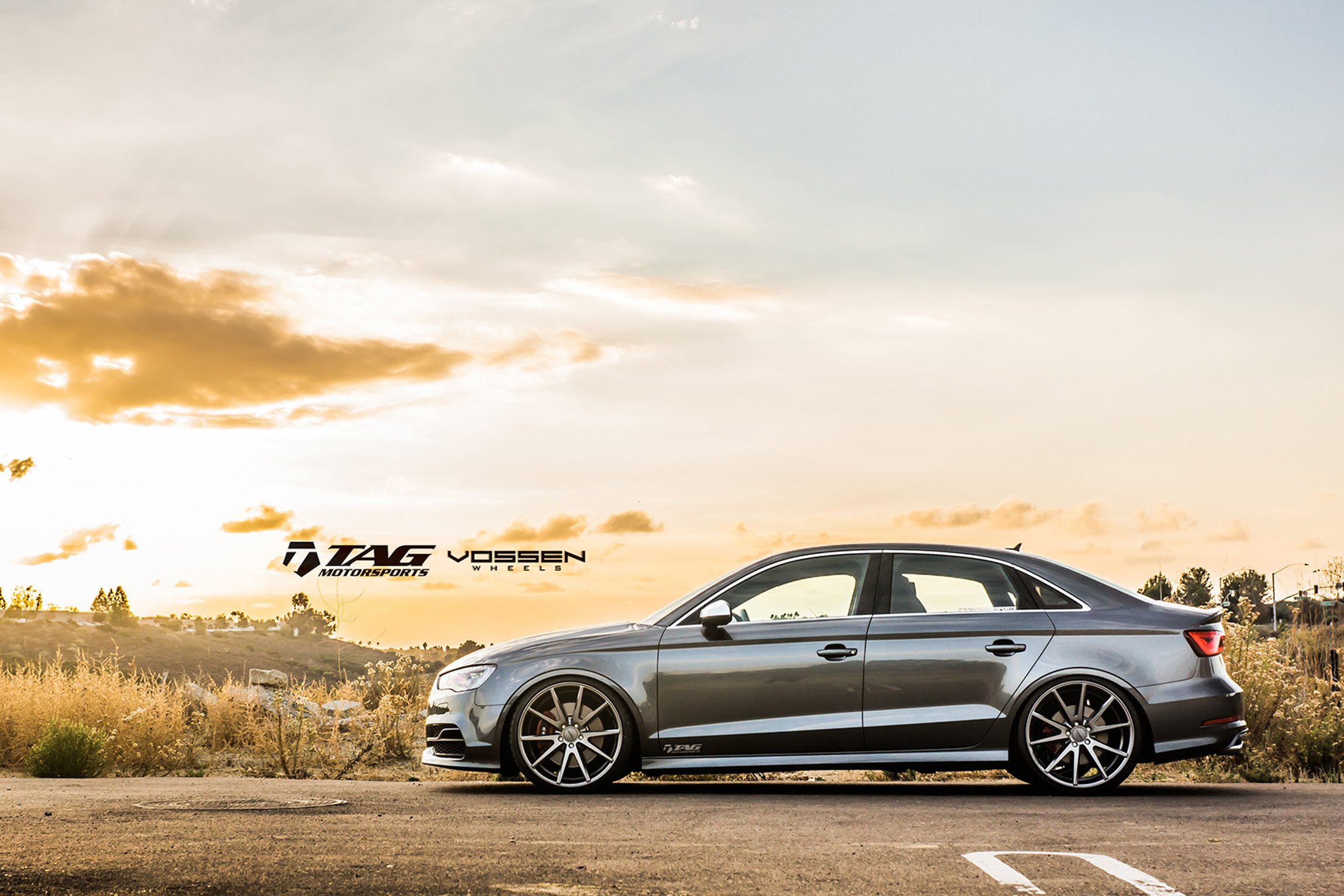  download 2014 Vossen Wheel Tuning Audi S3 Cars Sedan Grey 2299x1533