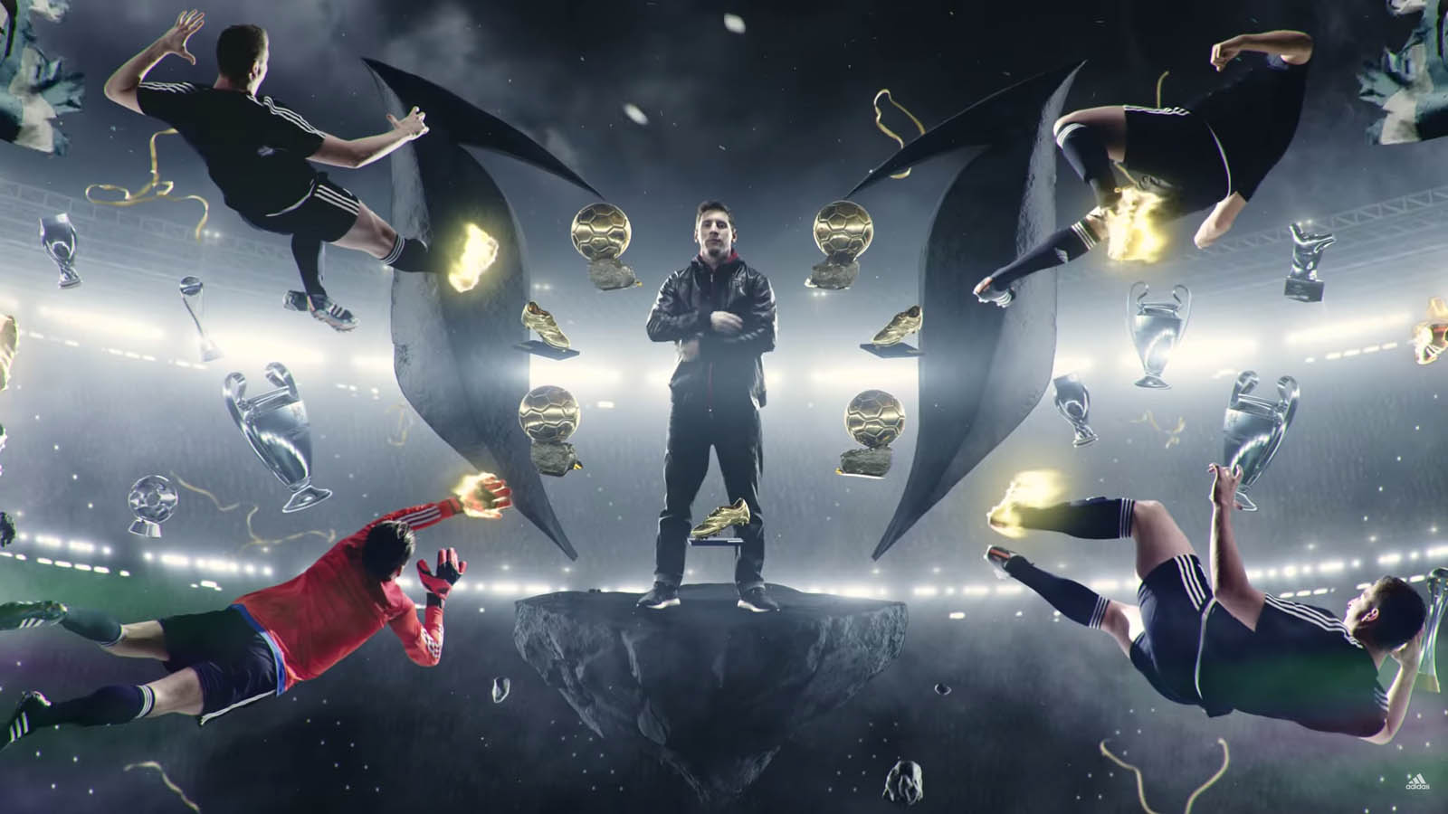 Lionel Messi Stars In New Adidas Therewillbehaters Video