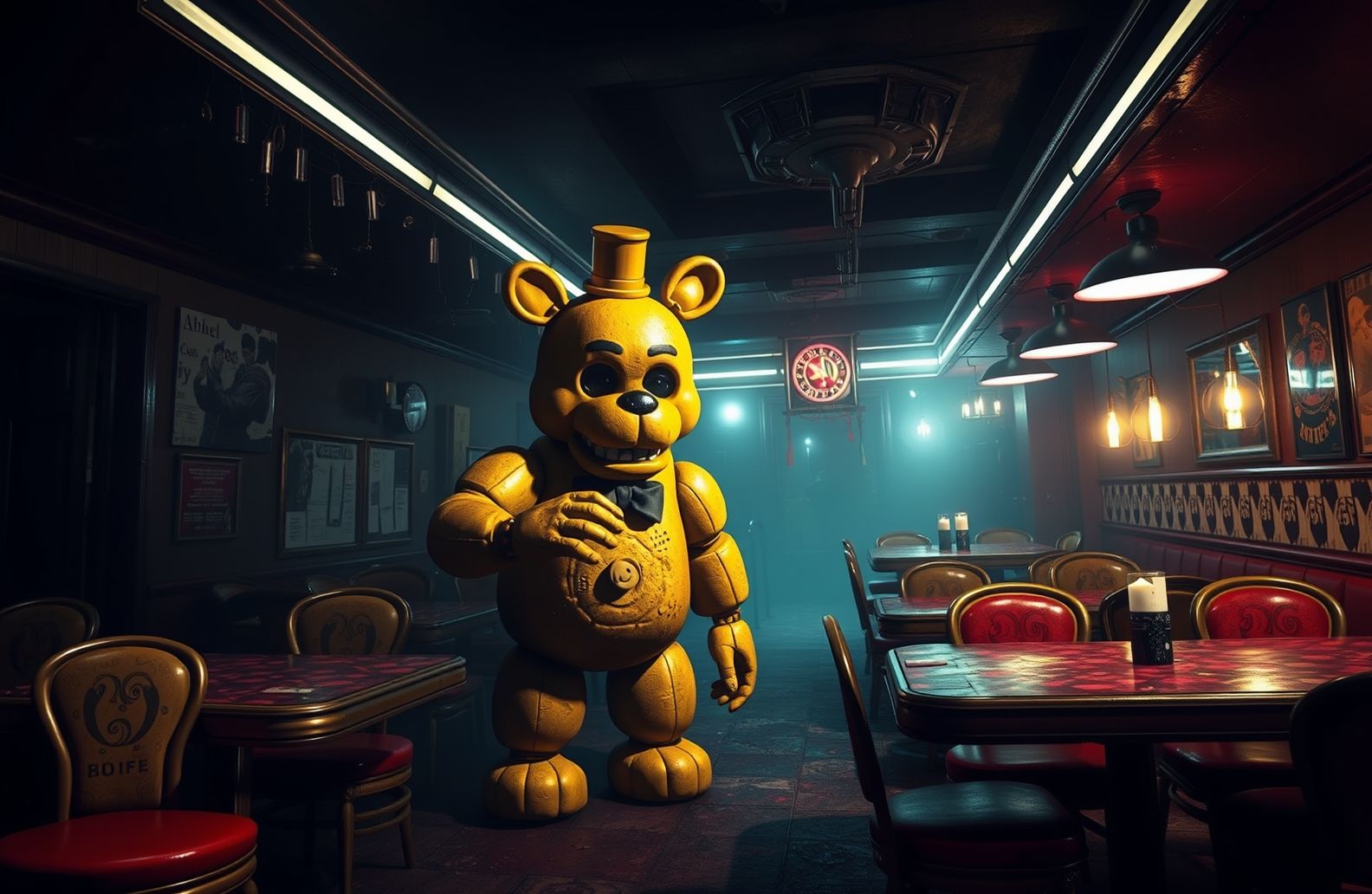 Golden Freddy Wallpaper