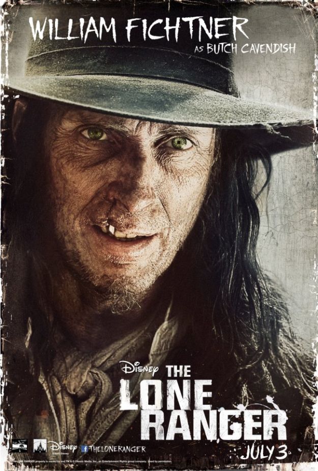 The Lone Ranger Butch Cavendish Advance Theatrical Poster Courtesy