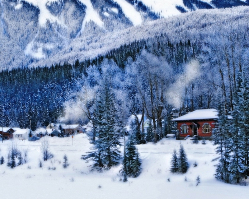 Pin Wallpaper Winter Cabin Autumn Background Content Uploads On