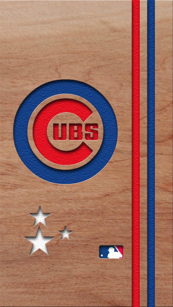 Chicago Cubs iPhone Background