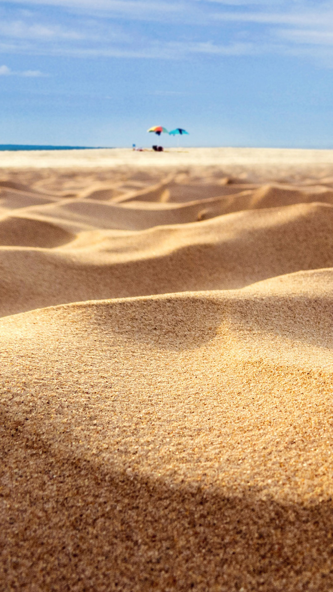 Beach Sand Dunes Closeup Android Wallpaper