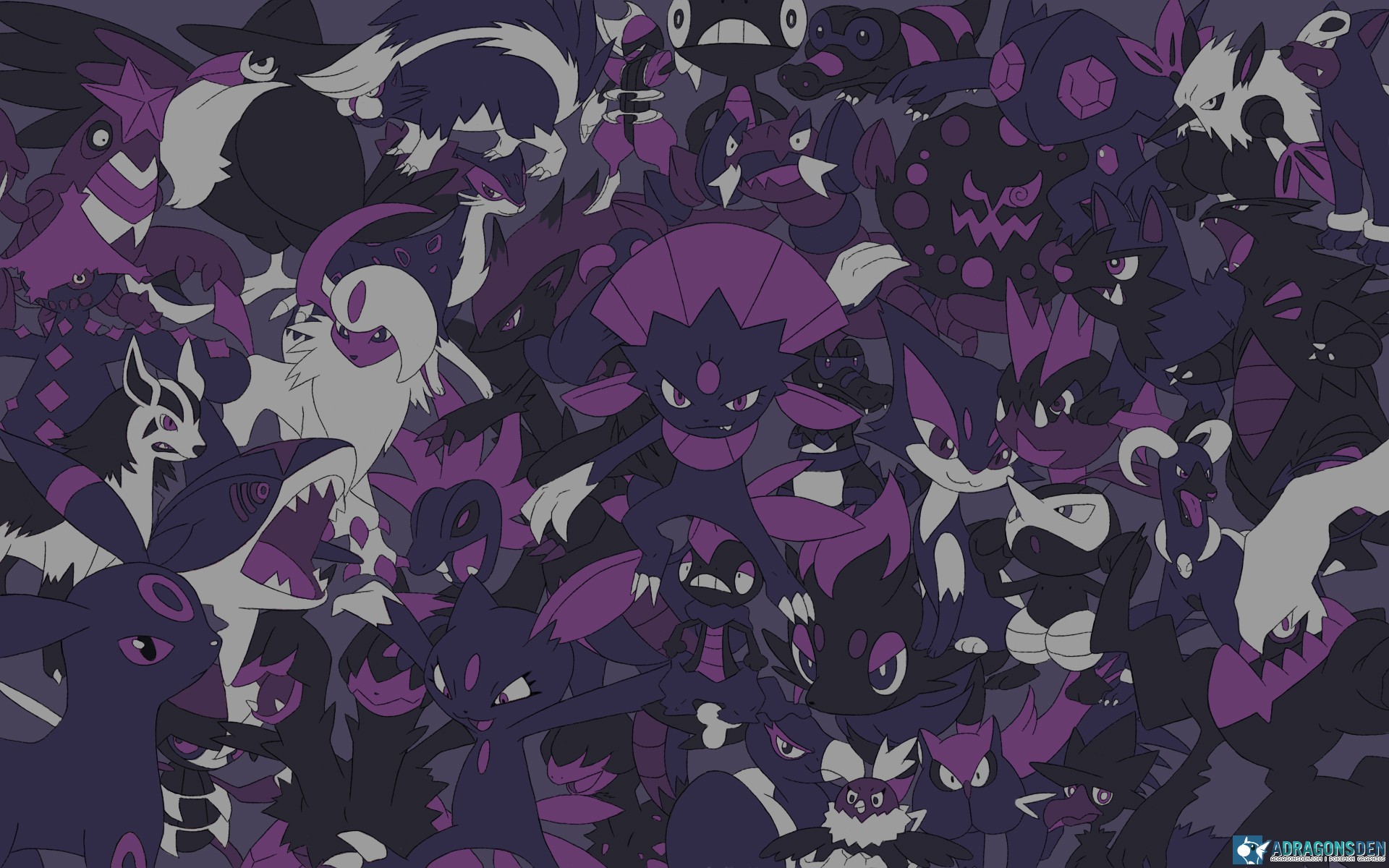 Pokemon Video Games Dark Wallpaper