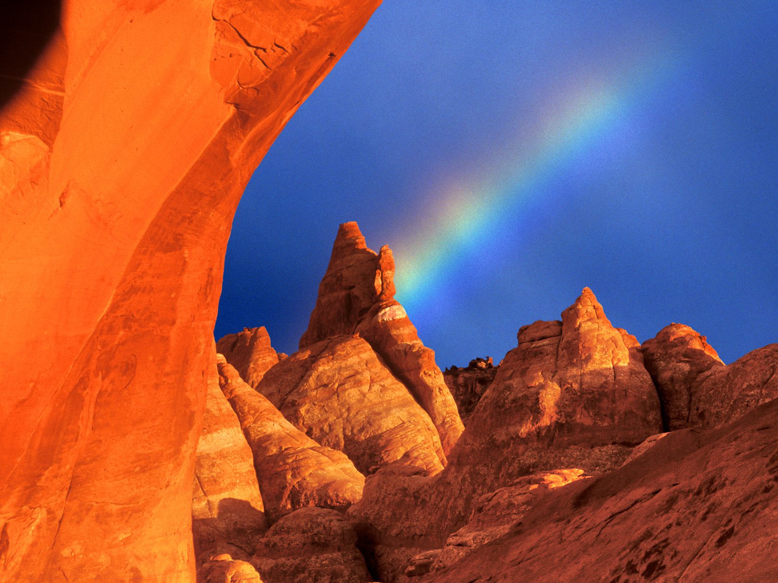 Landscape Wallpapers Skyline Arch Arches Naitonal Park Utah Free