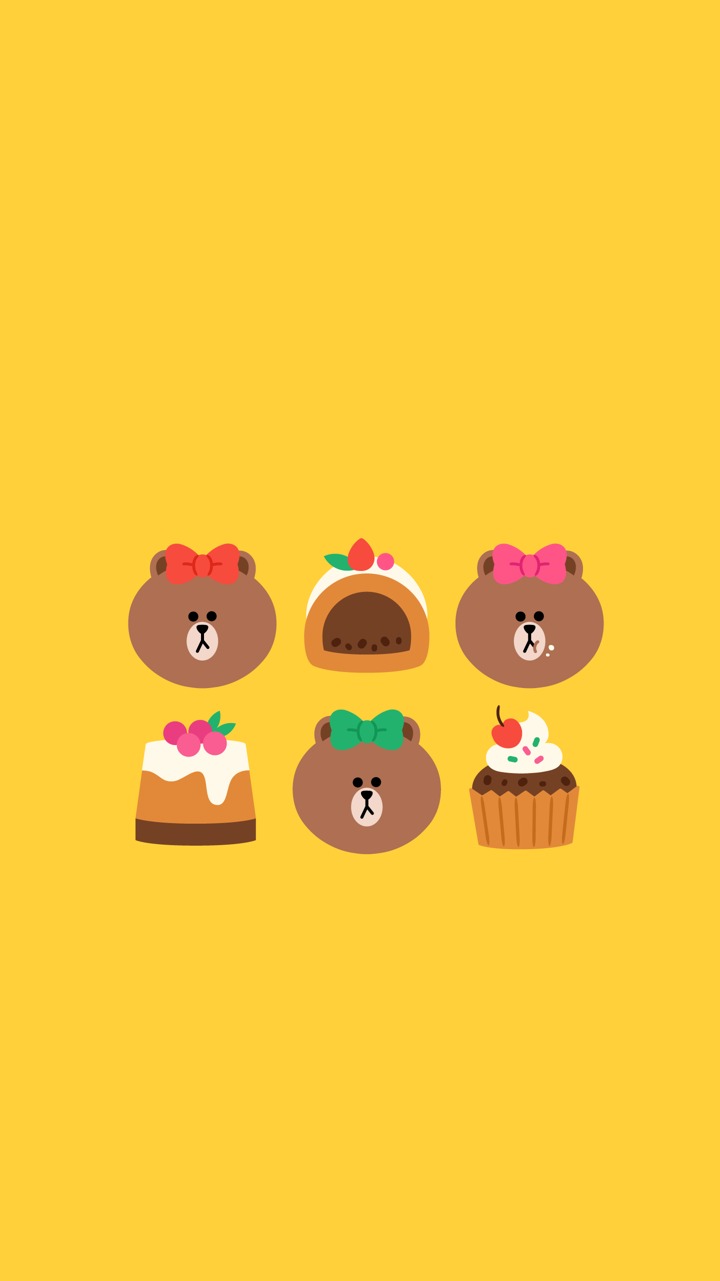 Line Brown Choco Apps Channel