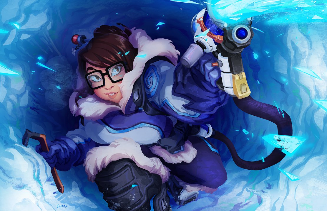 Overwatch Mei Repaint By Curry23