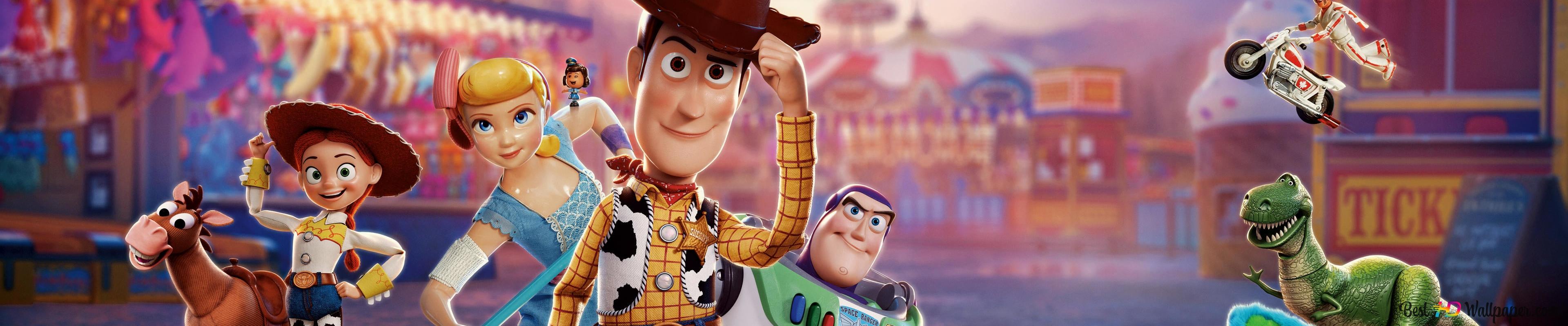 The Toys Of Toy Story 4k Wallpaper