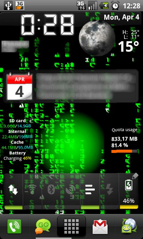 Live Wallpaper Of Matrix Screenshot