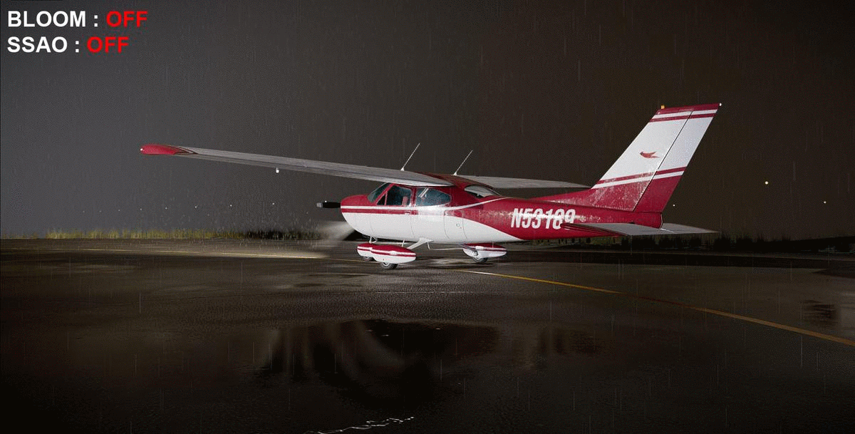 Sketchfab Munity Art Spotlight Rainy Night Cessna