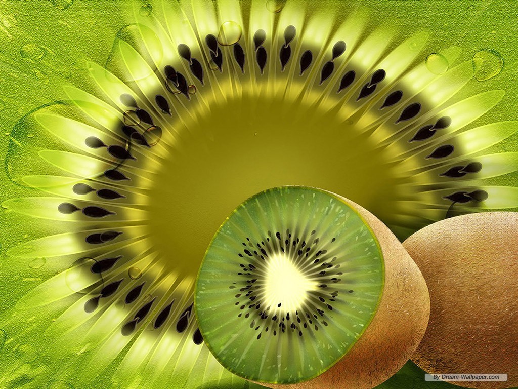 Kiwi Fruit Wallpaper